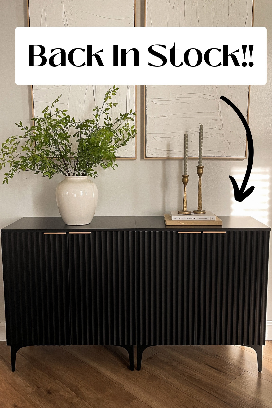 My cabinet is Back in Stock on Amazon! 
Modern sideboard cabinet

#LTKstyletip #LTKsalealert #LTKhome