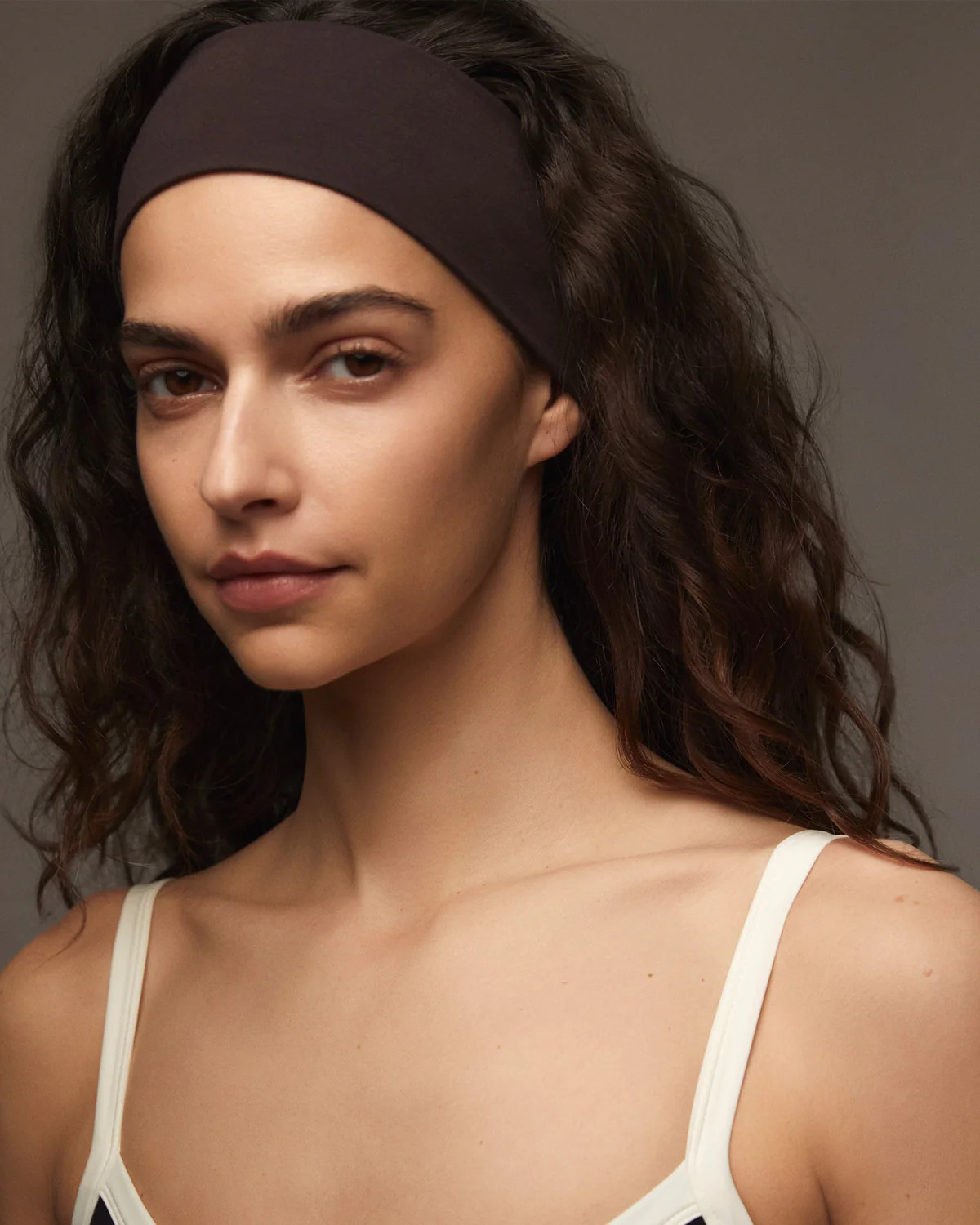 Jersey Headband - Coffee Bean | Adanola UK