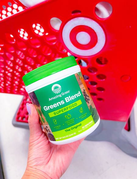 Say hello to Amazing Grass Greens Blend Superfood– your ultimate on-the-go energy solution! 🌿With a blend of 14 greens, fruits, and veggies, it’s your key to boosting your digestive and immunity health. Packed with essential Vitamins C and K, it ensures you get the nutrition your body craves. Certified organic and non-GMO, with no added sugars – it’s pure goodness in every scoop. 😍 #target #amazinggrass #feelamazingeveryday #targethaul #amazingrasssuperfood #healthandwellness #healthjourney #smoothiemix

#LTKFamily #LTKTravel #LTKFitness