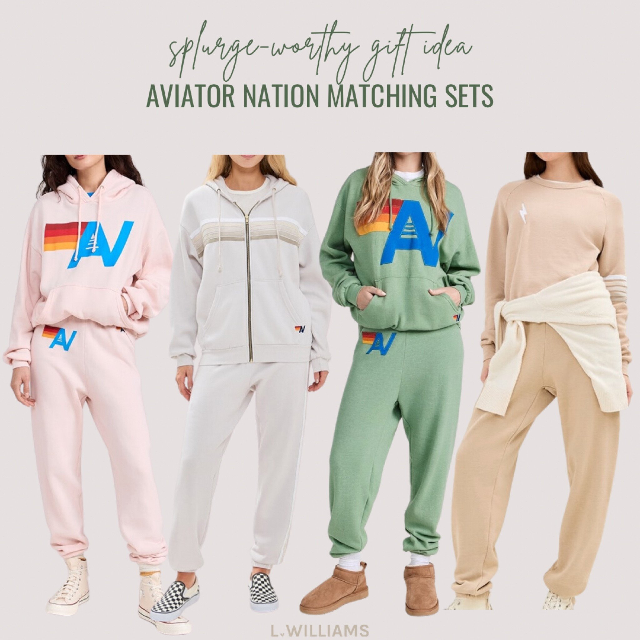 splurge-worthy gift idea.. these new aviator nation sets 🤍 shop these fun colors here 

#LTKHoliday #LTKGiftGuide