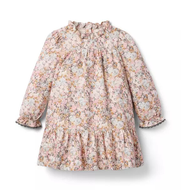 Floral Twill Dropwaist Dress | Janie and Jack