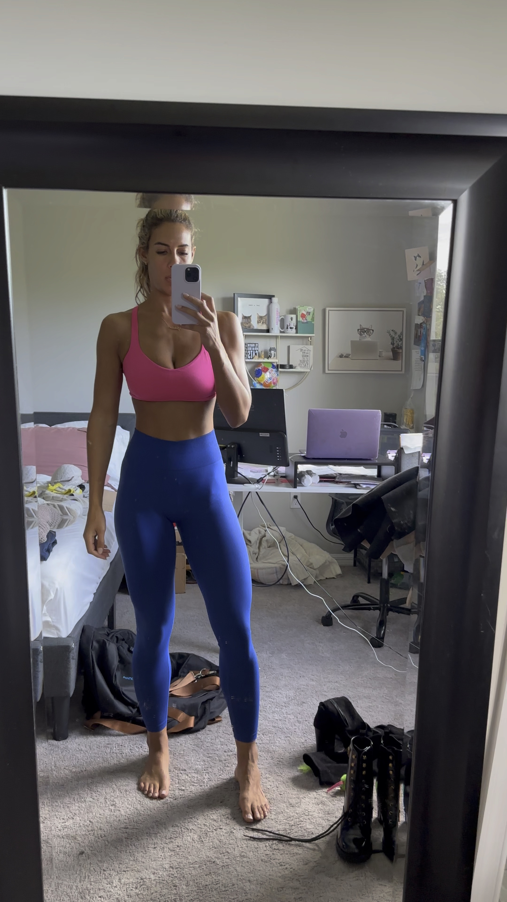 No front seam leggings!! #LTKamazon #LTKfitness #fitness #workout #tallgirlfashion 

#LTKfitness