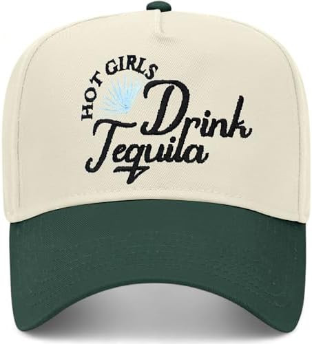 Hot Girls Drink Tequila Hat | Perfect-Fitting Unisex Vintage Trucker Hat Suitable for Every Occas... | Amazon (US)