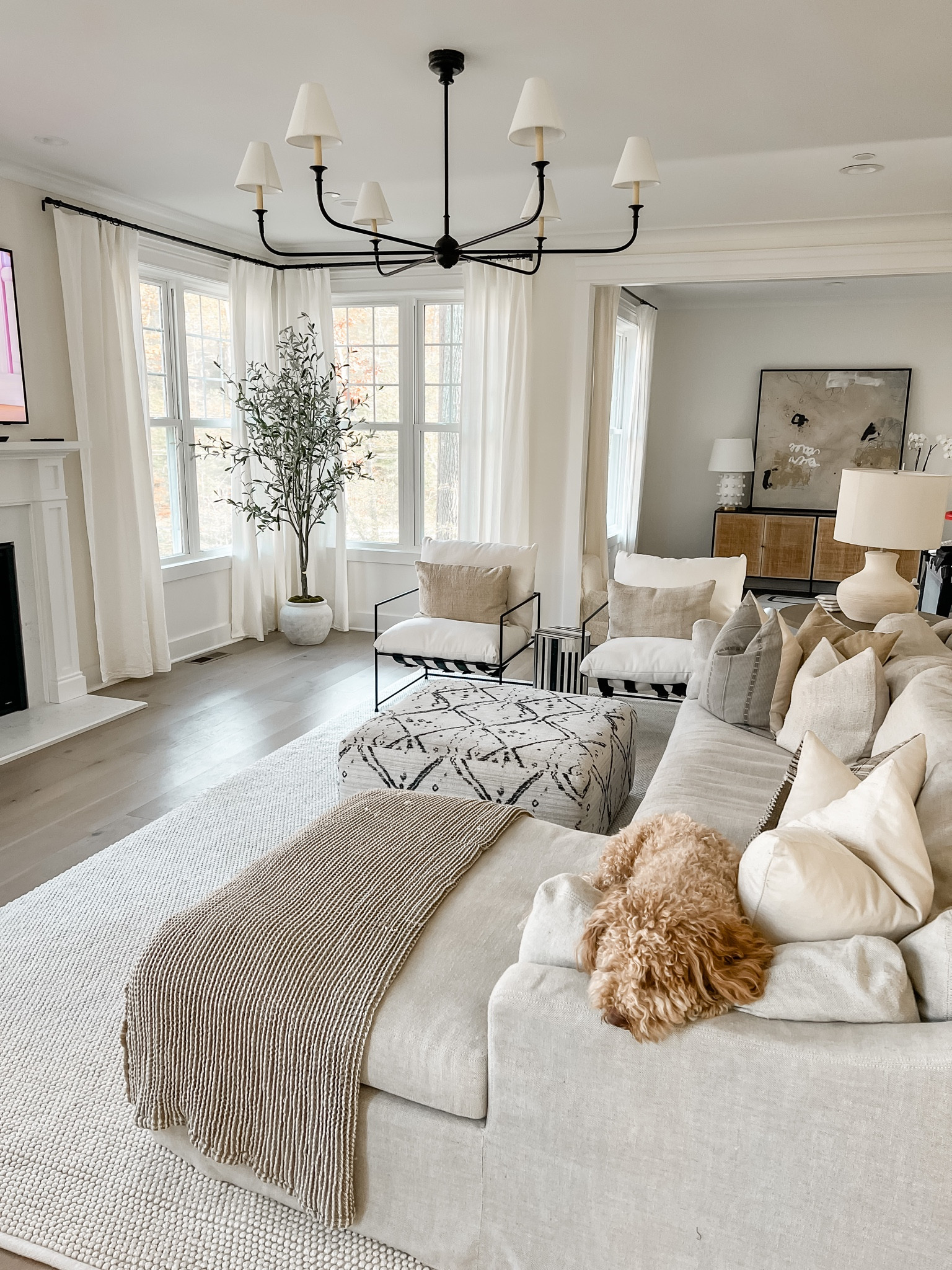 my favorite view in our home. living room all linked! 

#LTKhome