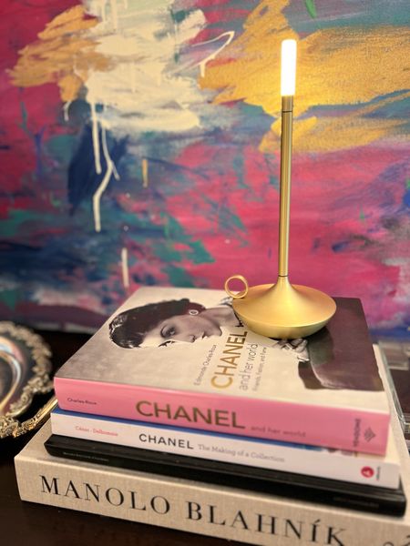 @graypantsstudio has crafted the coolest portable table lamp. It provides a cozy feel in every room of our home. It’s rechargeable and so easy to use - just tap the ring for brightness levels. #ad #graypants #wickpic

#LTKGiftGuide #LTKHome #LTKStyleTip