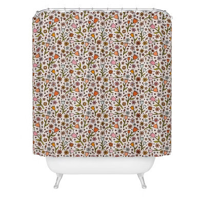 Deny Designs Doodle By Meg Tulip Print Shower Curtain | Target