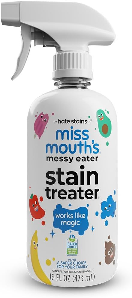 Miss Mouth's Messy Eater Stain Treater Spray - 16oz Stain Remover - Newborn & Baby Essentials - N... | Amazon (US)
