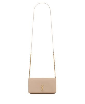 SAINT LAURENT Cassandre Phone Holder with Strap in Smooth Leather  | Bloomingdale's Handbags | Bloomingdale's (US)