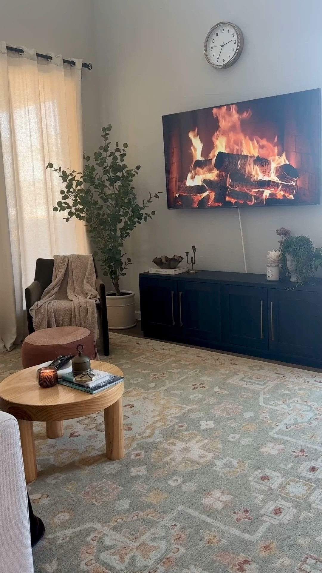 Living room refresh with the perfect neutral rug✨

#LTKSpringSale #LTKHome