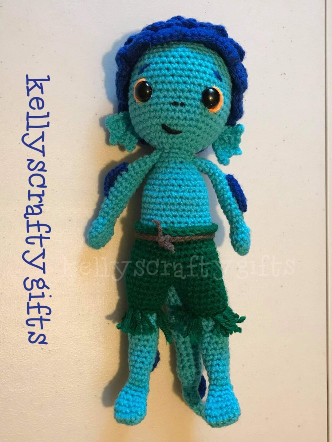 Luca Crochet Inspired Amigurumi Doll. FREE SHIPPING - Etsy | Etsy (US)