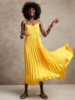 Radiant Midi Dress | Banana Republic (US)