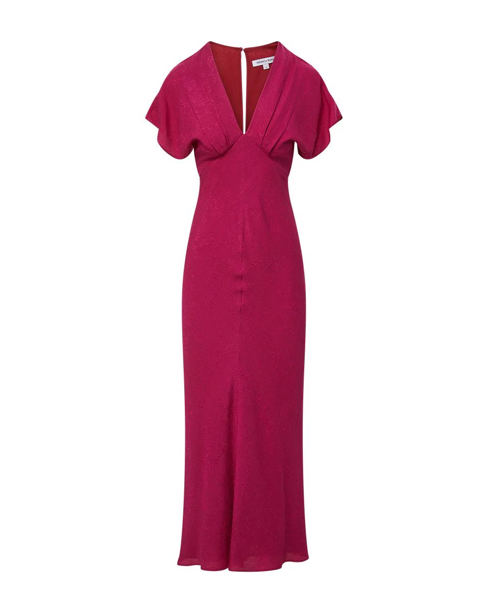 Seymour Silk Dress | Veronica Beard