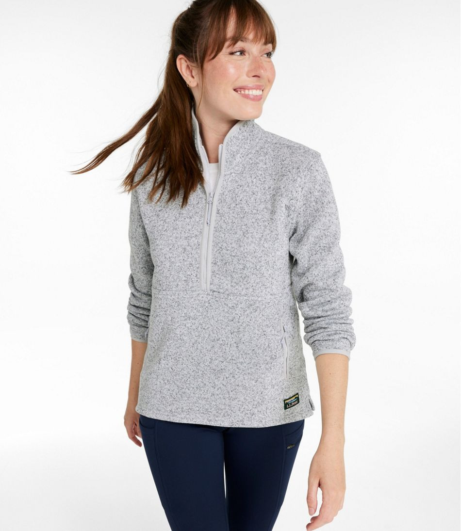 Women's L.L.Bean Sweater Fleece Half-Zip Pullover | L.L. Bean