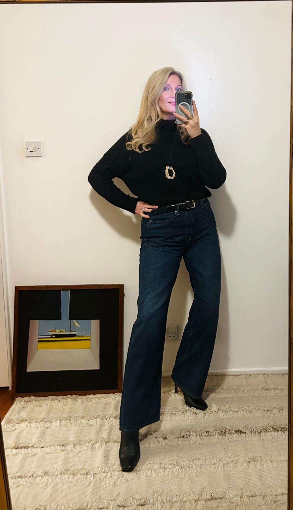 winter denim | patch pocket jeans 

#LTKover50style #LTKjeans #LTKwinter
