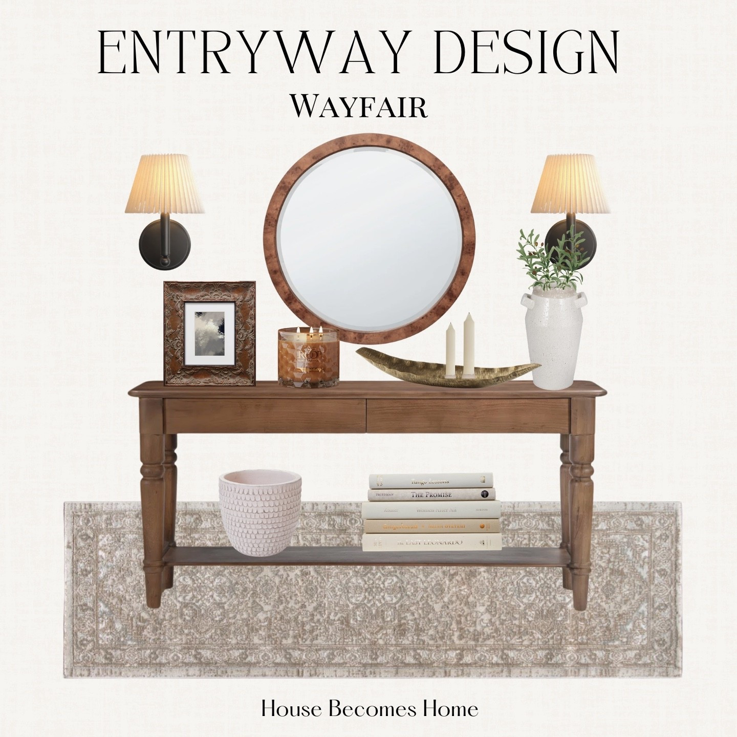 Wayfair entryway design 🙌🏼

Wayfair entryway design, Wayfair entryway decor, Wayfair entryway furniture, Wayfair home decor, Wayfair home finds, entryway design, entryway decor, entryway ideas, entryway inspiration, entryway furniture, entryway makeover, entryway styling, foyer design, foyer decor, entryway console table, console table, narrow console table, entryway bench, storage bench, entryway cabinet, accent cabinet, entryway mirror, arched mirror, wall mirror, entryway rug, runner rug, table lamp, entryway lighting, wall sconces, entryway wall art, decorative vase, decorative bowl, faux stems, woven basket, console table decor, console table styling, neutral entryway, cozy entryway, transitional entryway, modern traditional entryway, classic entryway, small entryway ideas, entryway storage ideas, affordable entryway decor, designer look for less

#LTKHome #LTKSeasonal