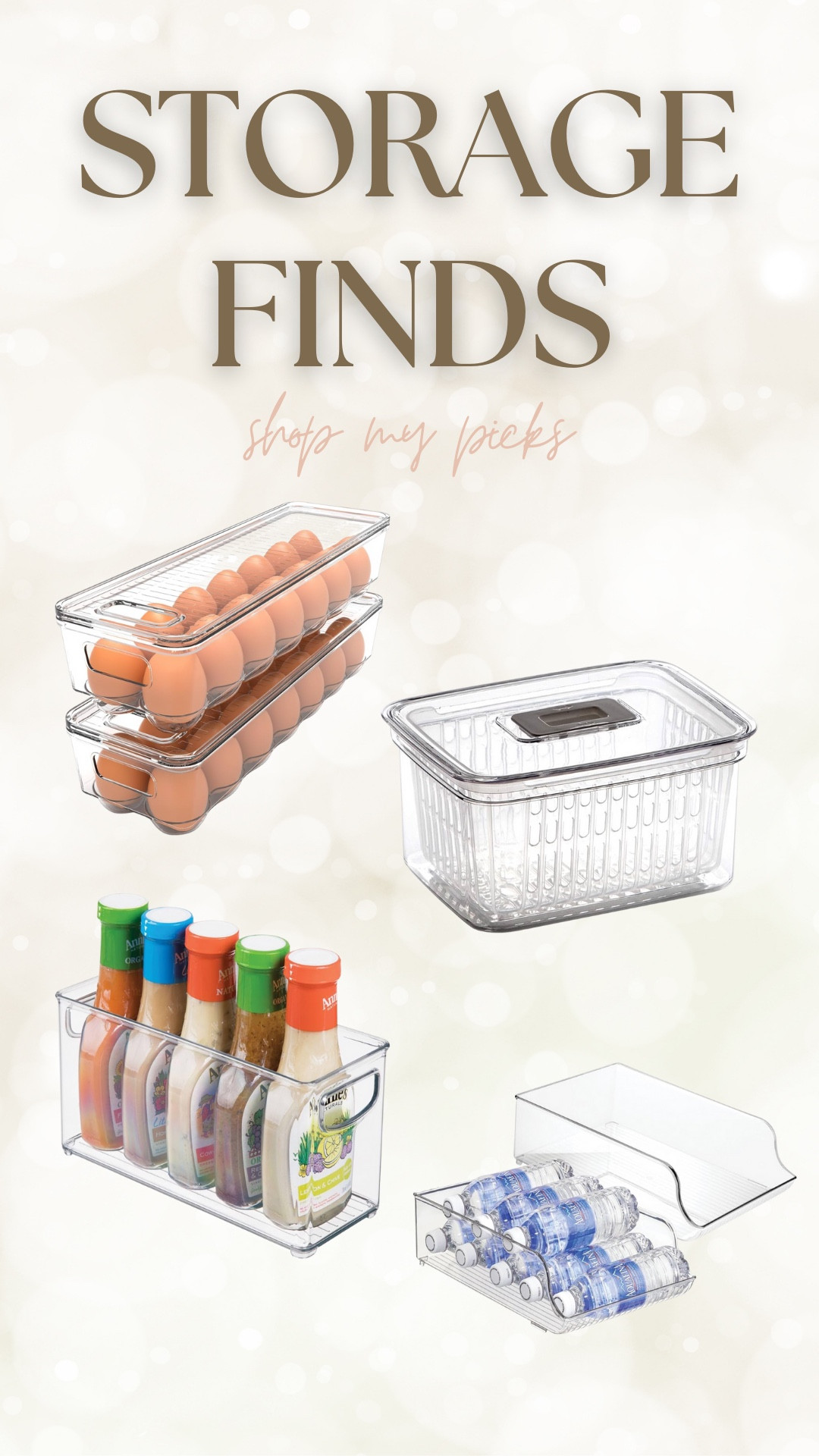 Maximize every inch of your fridge & pantry with these clear storage finds 🫶 Keeps everything neat, easy to grab, and looking so good. Tap to shop my picks!

#LTKHome #LTKFindsUnder50 #LTKStyleTip


#LTKHome #LTKFindsUnder50