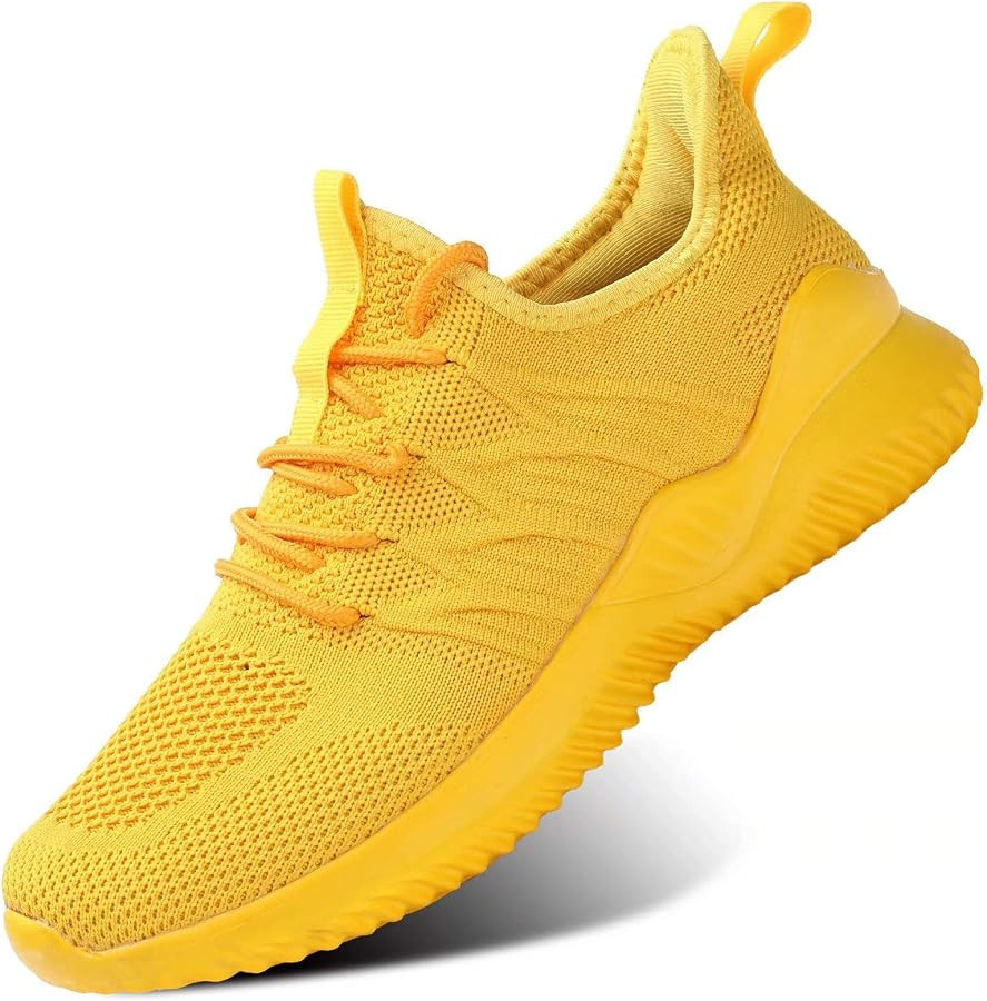Amazon.com | Womens Ladies Walking Running Shoes Slip On Lightweight Casual Tennis Sneakers Girls... | Amazon (US)