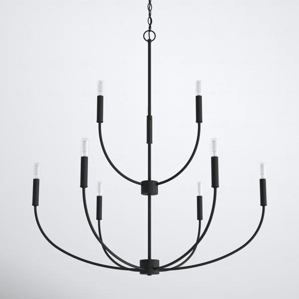Kendrey 9 - Light Dimmable Classic / Traditional Chandelier | Wayfair North America