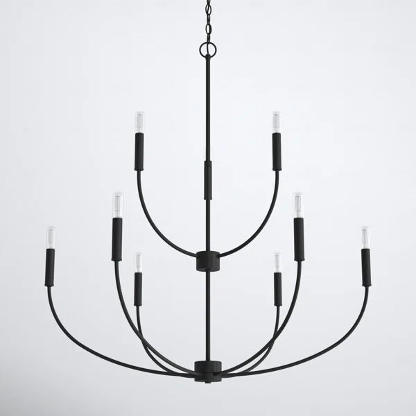 Kendrey 9 - Light Dimmable Classic / Traditional Chandelier | Wayfair North America