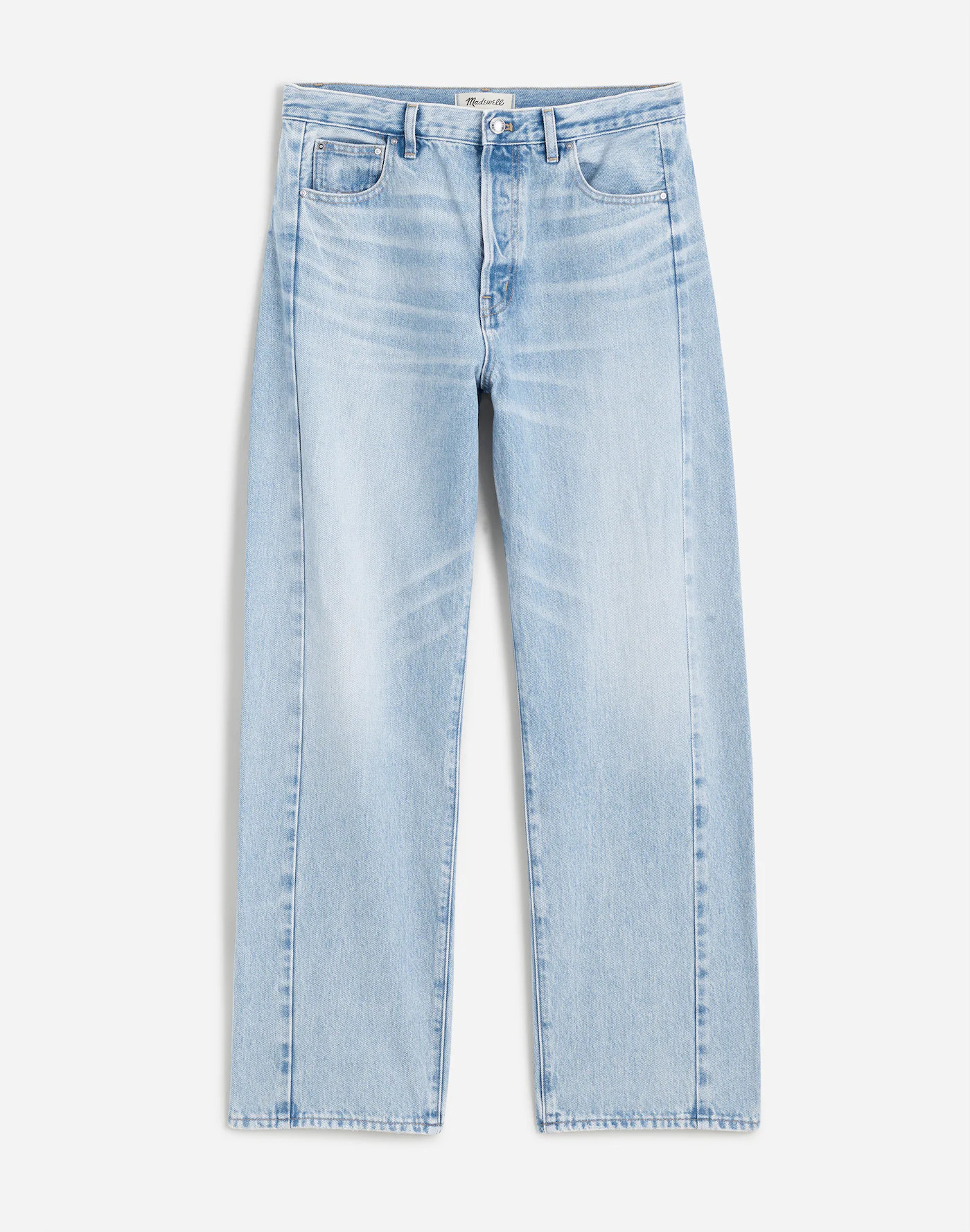 Pieced Barrel-Leg Jeans | Madewell | Madewell
