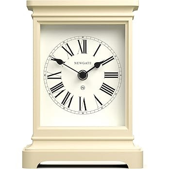 NEWGATE® Time Lord Silent Sweep Mantel Clock - No Tick Noise - Traditional Mantel Clock - Living Roo | Amazon (US)