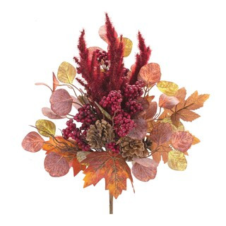 Melrose Set of 2 Red and Brown Fall Foliage Artificial Sprays 17" | Michaels | Michaels Stores