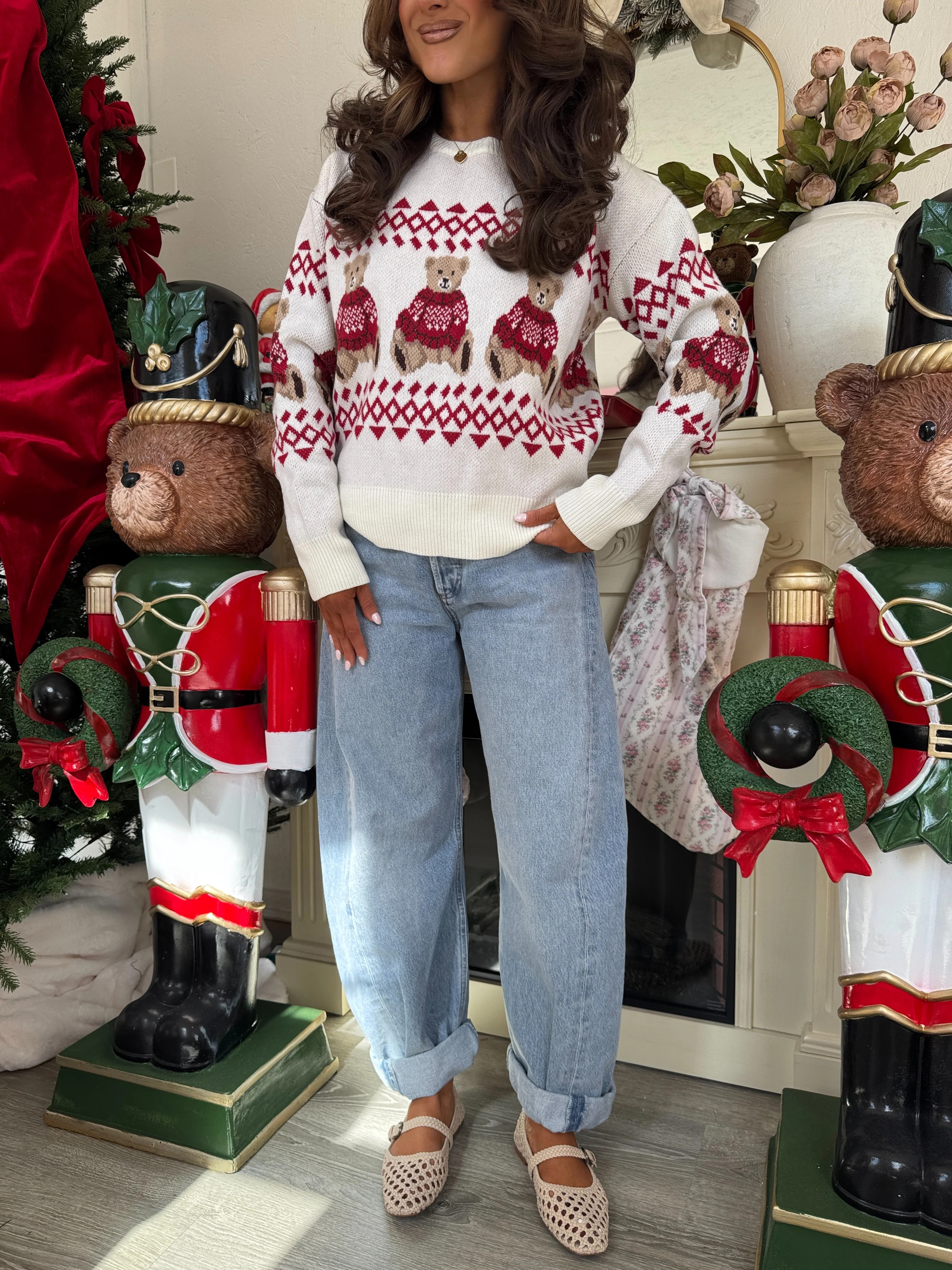 BEARY & Bright Christmas Sweater (can’t restock) | Shop Your Darling Style