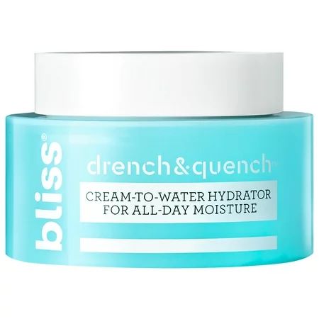 Bliss Drench & Quench™ Face Cream Moisturizer with Purified Micro Algae 1.7 fl oz | Walmart (US)