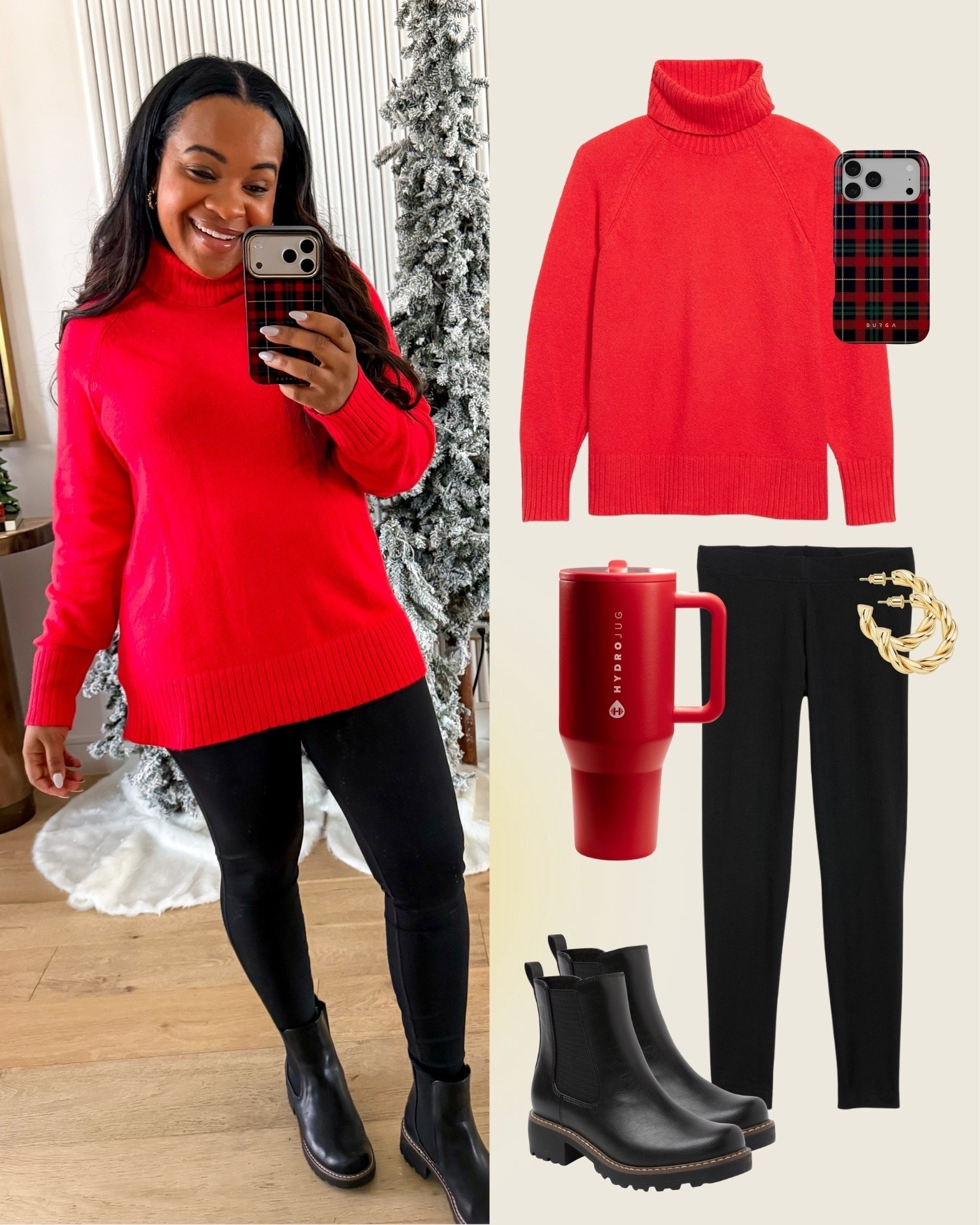 ✨ A casual holiday moment! Sweater is $18 and leggings are $12.. I think YES 😍❤️

#LTKSeasonal #LTKFindsUnder100 #LTKFindsUnder50