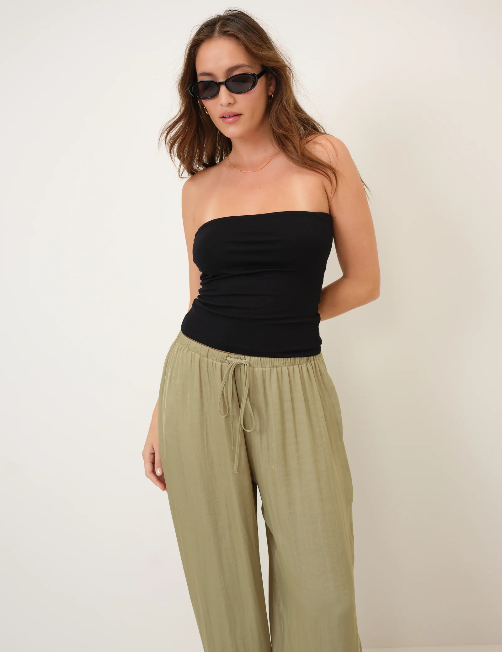 Black Bandeau Top | Nobody's Child
