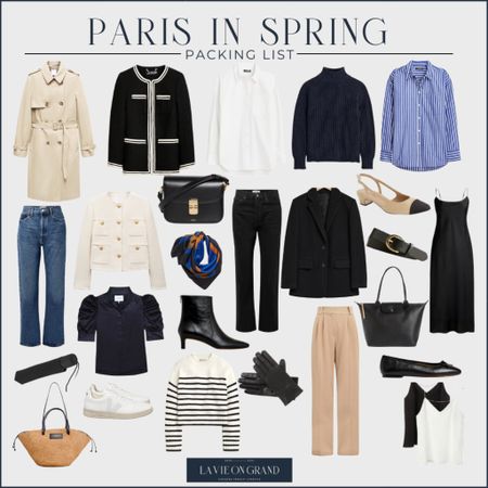 Paris Packing List -post 1 of 2
Spring 
Capsule Wardrobe 


#LTKSeasonal #LTKtravel #LTKstyletip