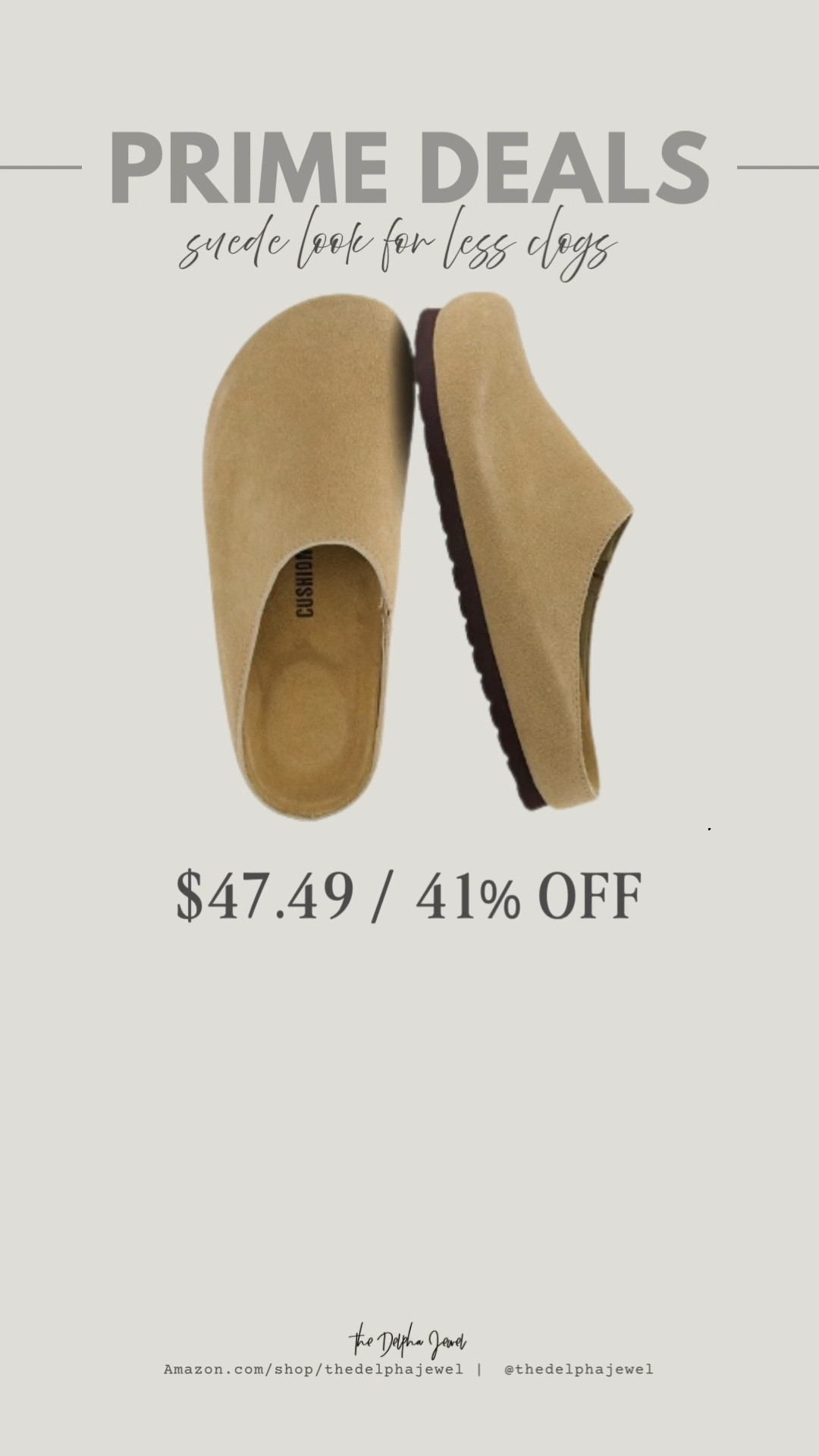 Look for less leather clogs from Amazon, on sale 41% off/$47.49. Amazing quality and so comfy. They come in several colors and they do run a little big. These are the perfect shoe to wear year round!

#LTKgrwm #LTKSaleAlert #LTKOver40