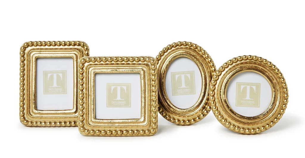 Beaded Gold Frame | TREEHOUSE ON MAIN