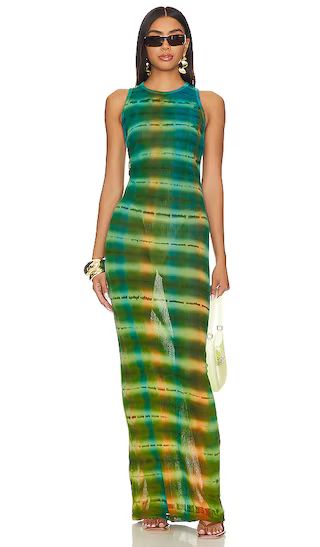 The Rio Maxi Dress in Clover Tie Dye | Revolve Clothing (Global)