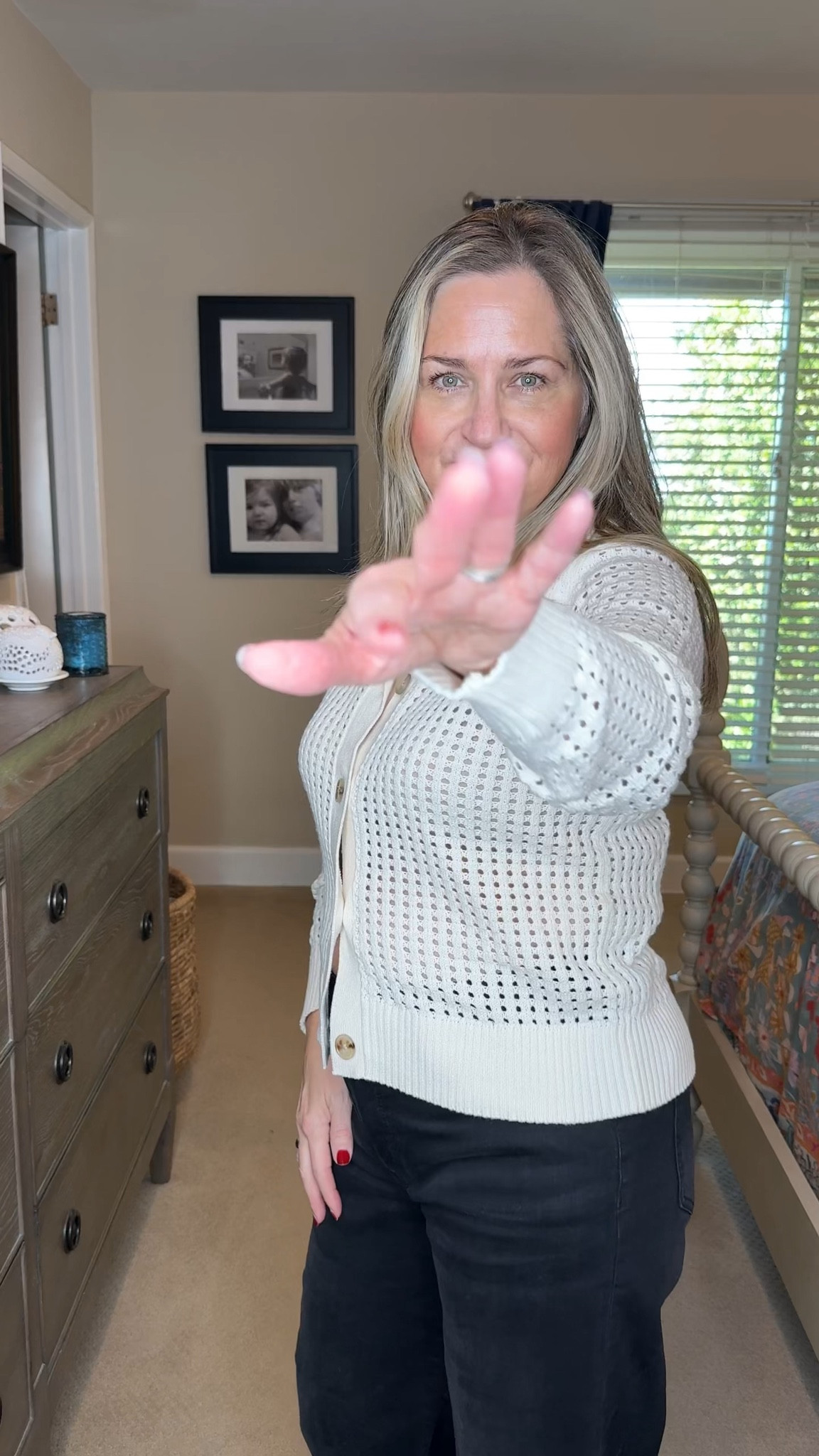 This open weave cardigan is such a cute top that can be worn alone or layered. Paired it with a pair of my favorite jeans for a casual chic look ￼

#LTKootd #LTKOver40 #LTKspringtrends