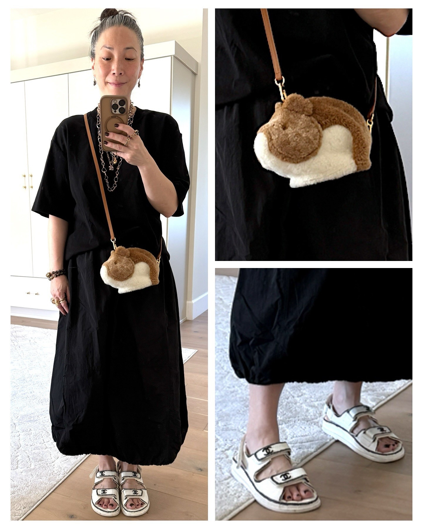 SALE ALERT! 🐹 Lewis Hamsterton front and center. 

#loewe #chanel #luxuryfashion