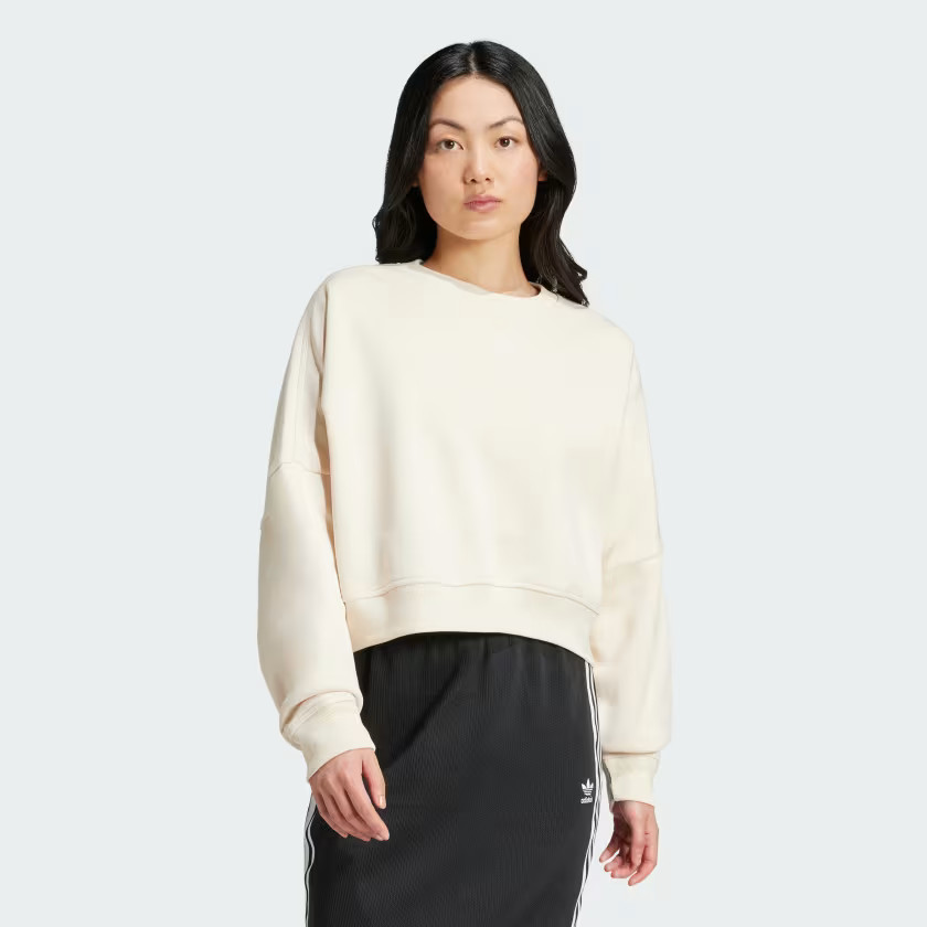 Essentials Crew Fleece Sweatshirt | adidas (US)