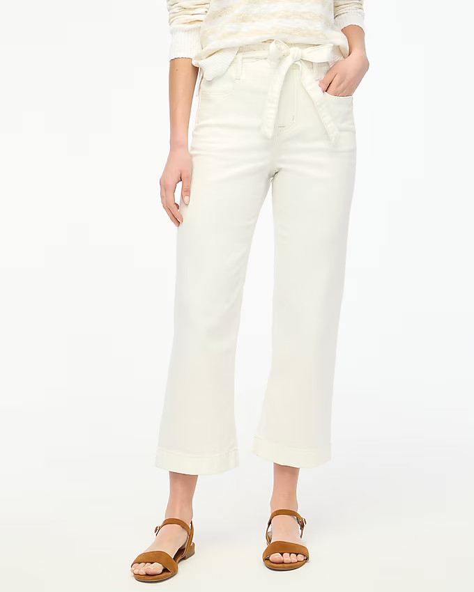 White paper-bag jean | J.Crew Factory