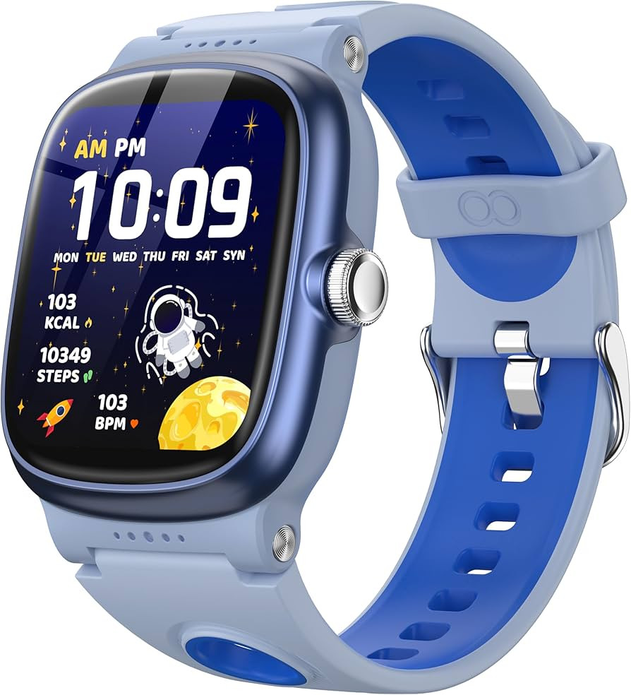 Smart Watch for Kids, Smart Watch for Boys Girls with Sleep | Health | Activity Tracker, Games, Alarm, IP68 Waterproof Kids Fitness Watch with Pedometer, Family Account, Toys Gifts for Kids Aged 4-16 | Amazon (US)