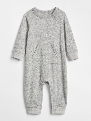 Baby Marled Pocket One-Piece | Gap (US)
