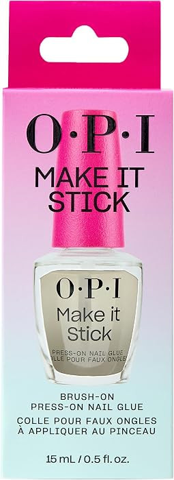 OPI Make It Stick | Nail Adhesive Glue & Press-On Tabs | Up to 14 Days of Wear for Press-On Nails... | Amazon (US)