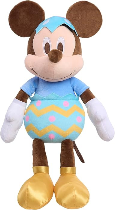 Disney Mickey Mouse Easter Large Plush – 19" Soft Stuffed Toy in Cute Easter Egg Outfit, Super-... | Amazon (US)