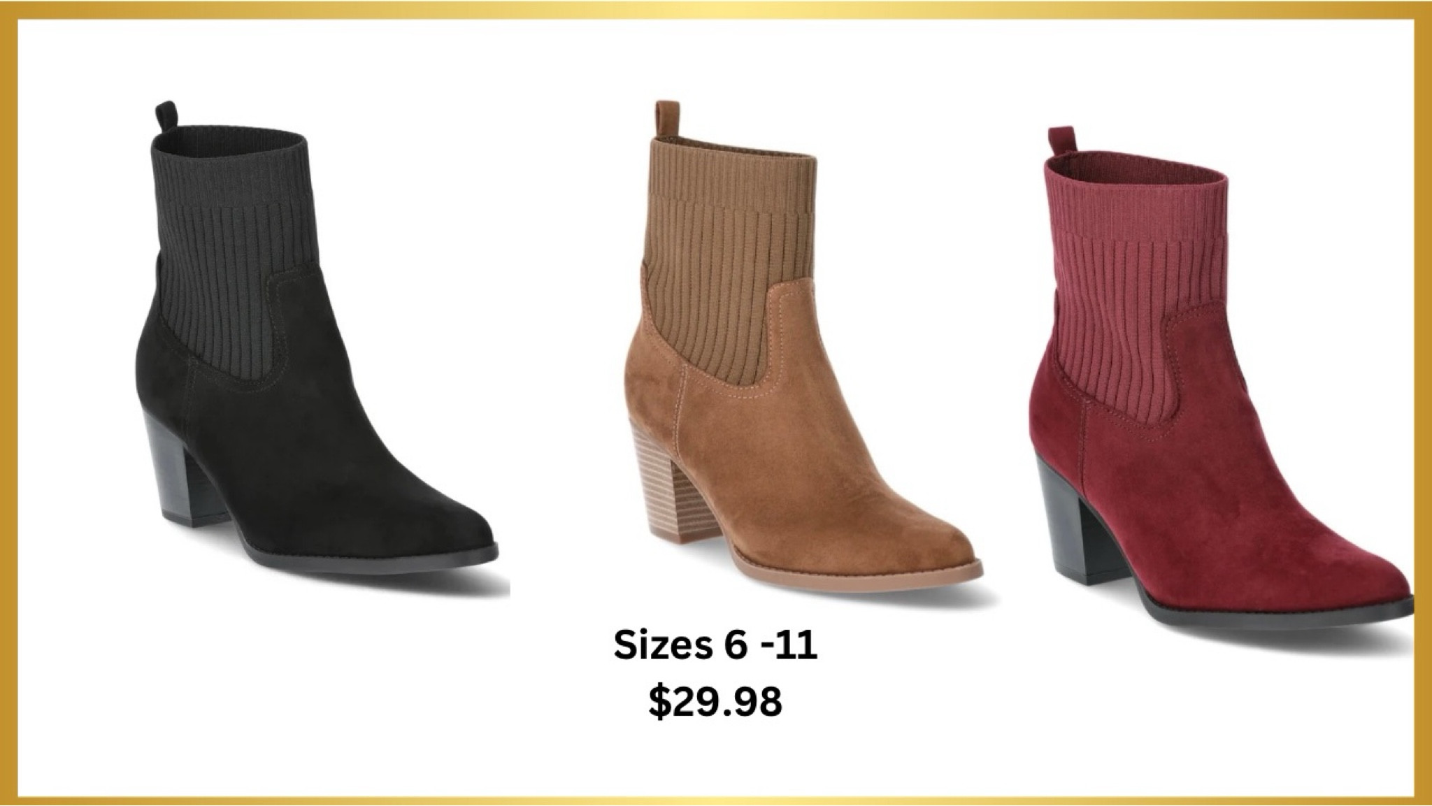 Walmart Fall Boots 

#LTKSeasonal #LTKStyleTip #LTKFindsUnder50