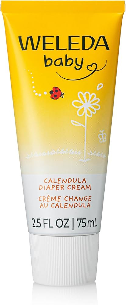 Weleda Baby Calendula Diaper Cream, 2.8 Fluid Ounce, Plant Rich Protection with Calendula, Chamom... | Amazon (US)