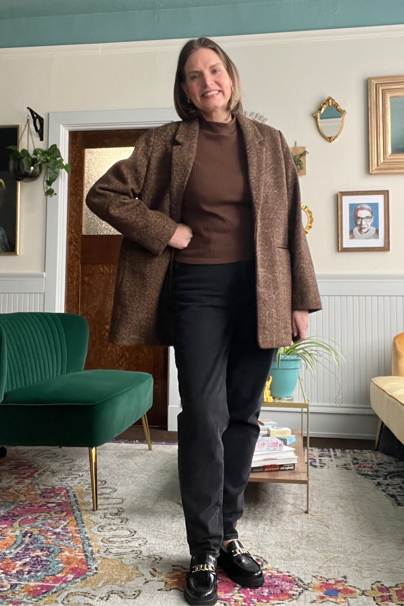 Fall blazer outfit 

#LTKSeasonal #LTKover40 #LTKmidsize