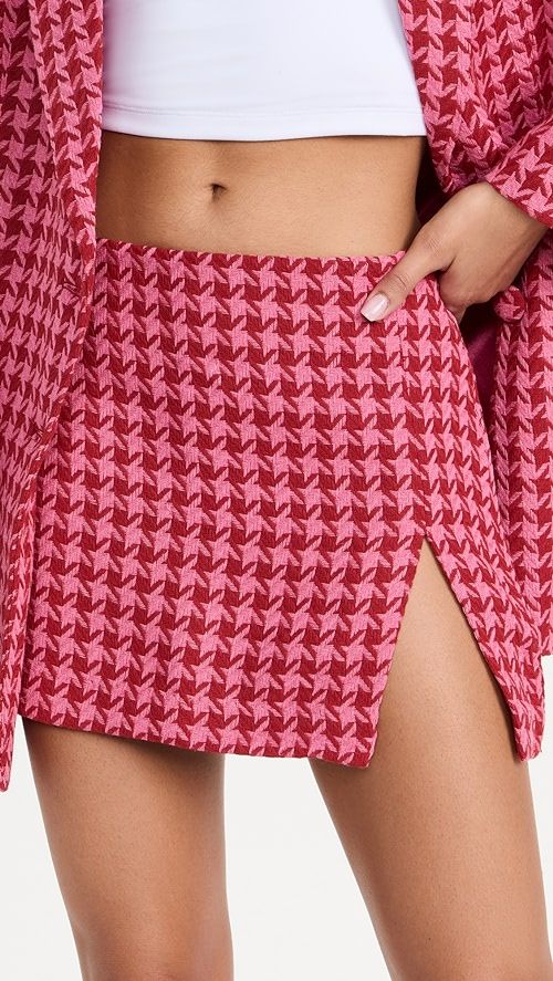 AFRM Melody Menswear Herringbone Skirt | SHOPBOP | Shopbop