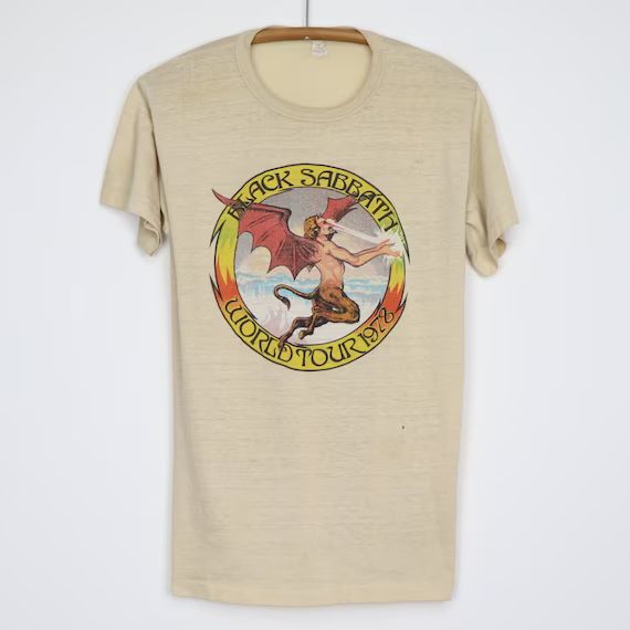 Vintage 1978 Black Sabbath Never Say Die World Tour Shirt | Etsy | Etsy (UK)