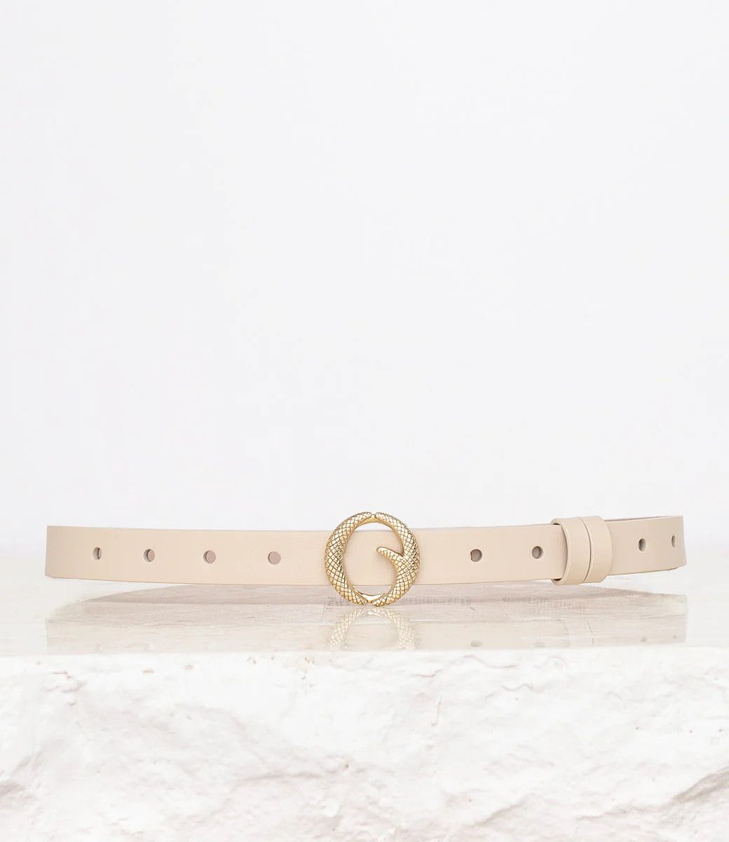 Mini Cream Belt | Clinch Belts