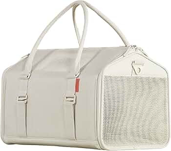 Porto Modern Cat Carrier, Soft-Sided Designer Cat Carrier for Large Cats up to 30lbs, Water Resis... | Amazon (US)
