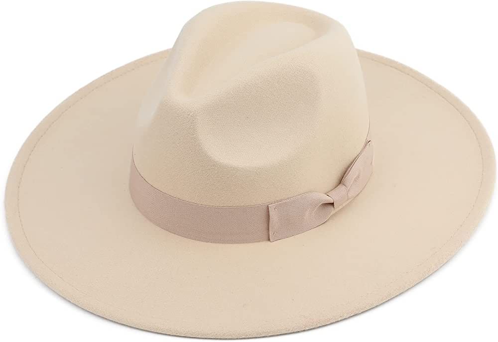 Pro Celia Big Wide Brim Women Fedora Hat | Amazon (US)